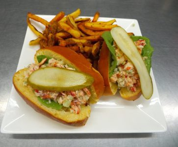 Lobster Roll at AQUA Restaurant