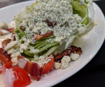 Wedge Salad Fall Menu 2018 at AQUA Restaurant